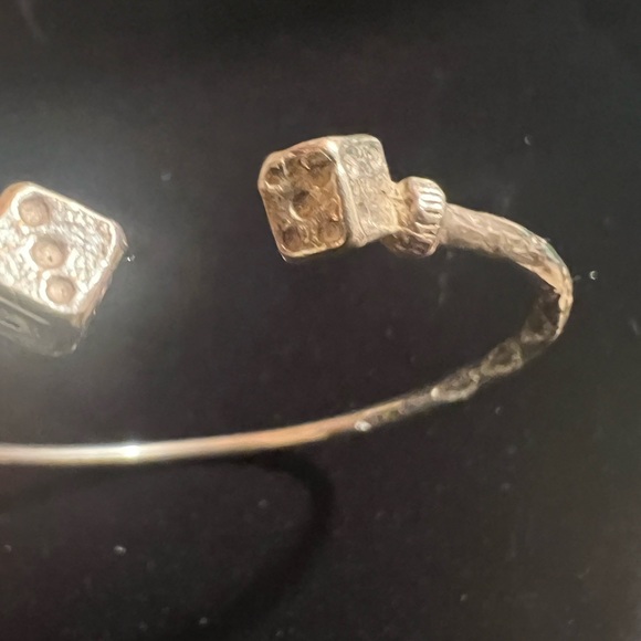 Vintage West Indian Sterling Silver Bangle Set - Picture 6 of 10